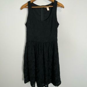 Banana Republic Womens Dress Size 2 Drop Waist SL Flower Lace Lined Sleeveless